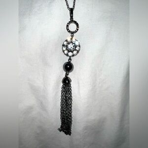 Lia Sophia Flapper necklace.
